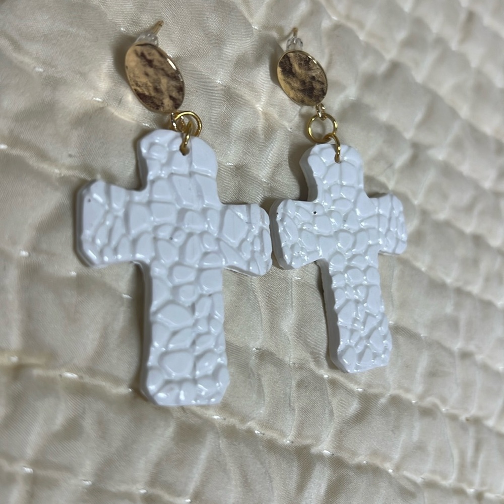 Handmade polymer clay earings